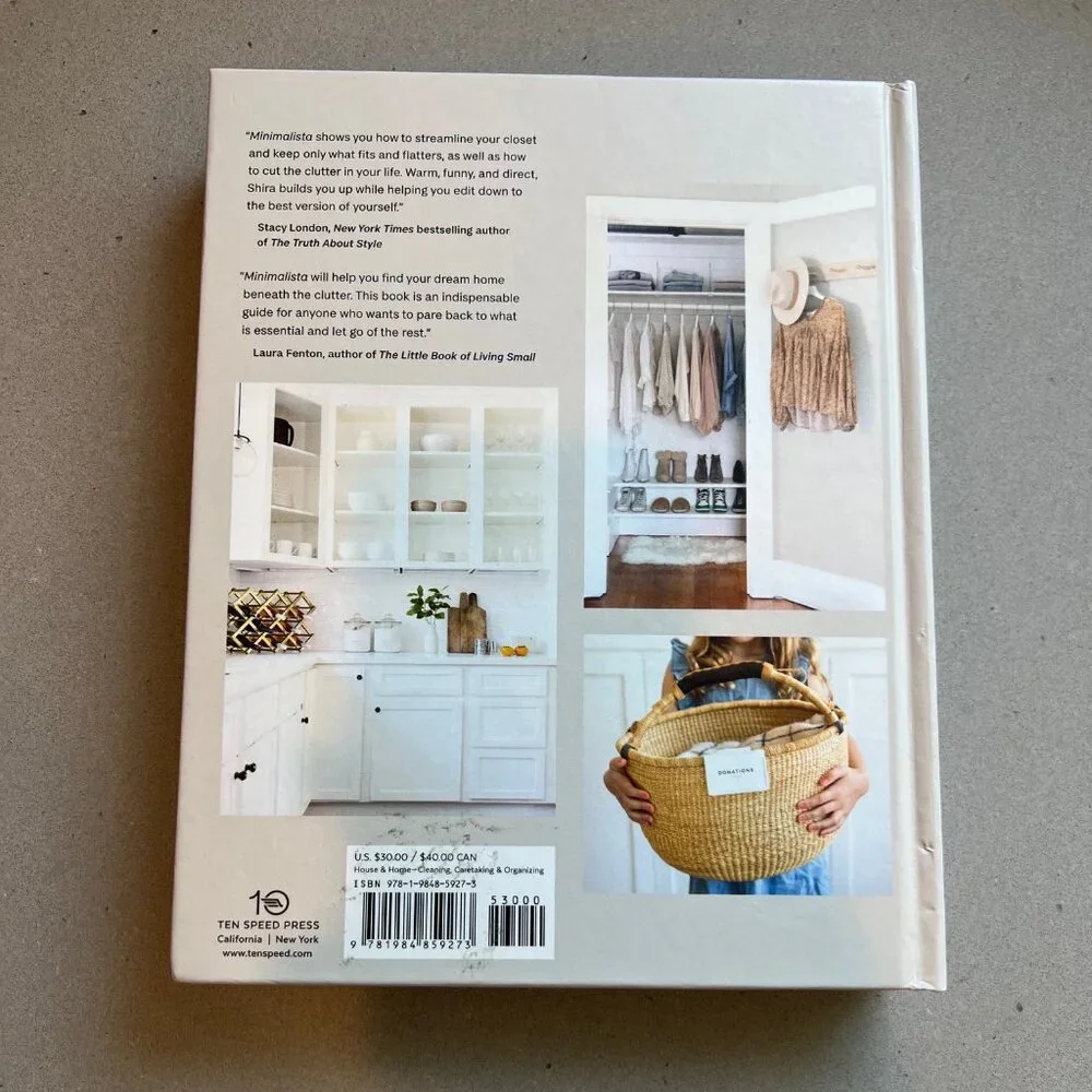 Minimalista: Your Step-by-Step Guide to a Better Home, Wardrobe, and Life Book